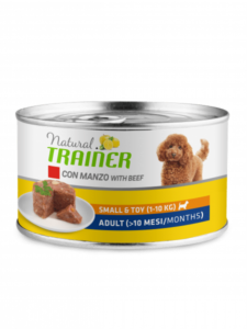 NATURAL TRAINER SMALL ADULT BEEF Konservai Su Jautiena 150g