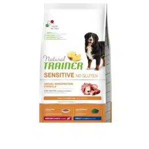 TRAINER NATURAL ADULT DOG SENSITIVE NO GLUTEN M/M DUCK (ANTIENA), 12 KG