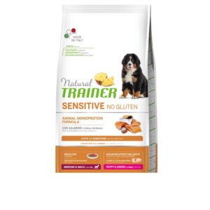 NATURAL TRAINER DOG SENSITIVE NO GLUTEN PUPPY&JUNIOR M/M SALMON (LAŠIŠA), 12 KG