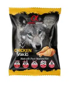 Alpha Spirit SNACKS DOG skanėstai šunims su vištiena, 50 g