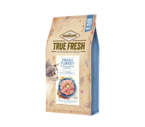 Carnilove True Fresh Cat Turkey sausas maistas katėms su kalakutiena 4.8 kg