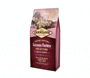 CARNILOVE SALMON & TURKEY FOR KITTENS, 6  kg