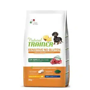 TRAINER NATURAL ADULT DOG SENSITIVE  MINI LAMB (ĖRIENA), 2 KG