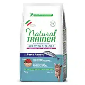 NATURAL TRAINER CAT EXIGENT BLUE FISH (SU MELSVĄJA ŽUVIMI), 1,5 KG