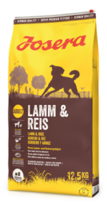 JOSERA LAMB AND RICE šunims, 12,5 kg