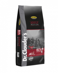Dr. CLAUDER'S ADULT subalansuotas sausas maistas suaugusiems mažų ir vidutinio dydžio veislių šunims 20kg