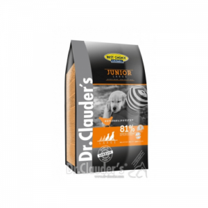 Dr. CLAUDER'S JUNIOR LARGE subalansuotas sausas maistas didelių ir labai didelių veislių šunims 12,5kg
