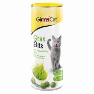 GimCat Grasbits skanėstai katėms su žole 425g