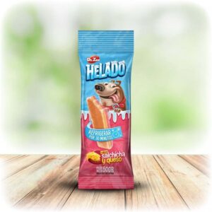 Dr.ZOO Helado Ledai šunims Dešros su sūriu skonio 50g