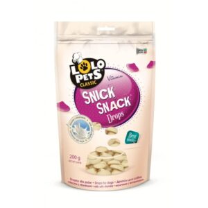 LOLO Pets SNICK SNACK pieniški lašeliai šunims su vitaminais 200 g
