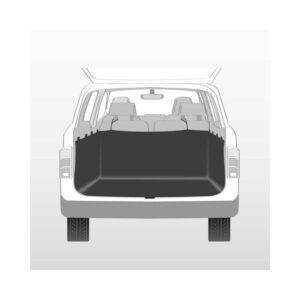 TRIXIE  Automobilio bagažinės užtiesalas su aukštais šonais, 2.30x1.70 m, juodas