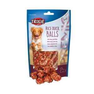 TRIXIE  PREMIO Ryžių ir antienos rutuliukai, 80 g