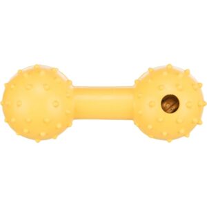 TRIXIE Hantelis su varpeliu, natūrali guma, 12 cm