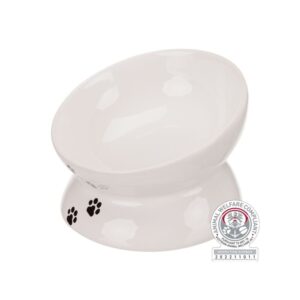 TRIXIE Dubenėlis, pakeltas, keramika, 0.15 l 13 cm, baltas