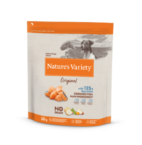 Nature's Variety Original Mini Adult (lašiša) 0,6 kg