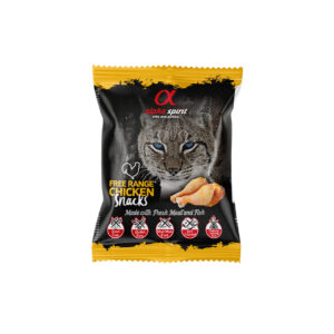 ALPHA SPIRIT SNACKS CAT Skanukai Katėms Su Vištiena 50g