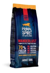PRIMAL Wanderlust Adult Dog drėgnas pašaras šunims 12kg