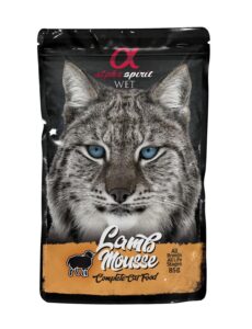 ALPHA SPIRIT WET putėsiai katėms su ėriena 85g (24)