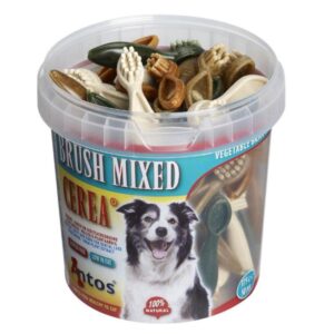 ANTOS Brush Mixed krakmoliniai šepetukai 7cm 50vnt