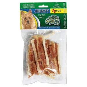 ANTOS Chicken D'light Jerkey vištienos filė plokštelės 100g