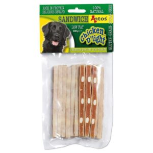 ANTOS Chicken Dlight Sandwic su vištiena ir žuvimi 100g