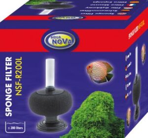 AQUA NOVA apvalus kempininis filtras iki 200l