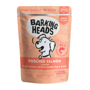 BARKING HEADS Pooched Salmon konservai šunims su lašiša 300g 10vnt
