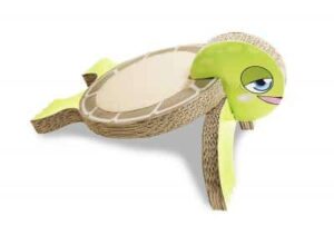 CROCI vėžliuko draskyklė katėms 26x36x20cm