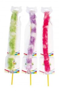 CROCI Žaislas katei lazdelė su ilga uodega 47cm 3vnt