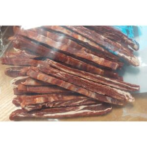 KIDDOG Strips jautienos natūralios juostelės 500g (20)