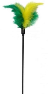 PET NOVA pagaliukas su plunksnom katėms 40cm 3vnt