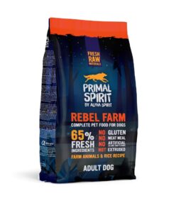 PRIMAL Rebel Farm Adult Dog drėgnas pašaras šunims 1kg