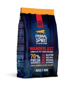 PRIMAL Wanderlust Adult Dog drėgnas pašaras šunims 1kg