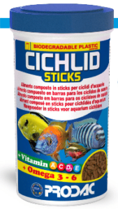 PRODAC CICHLID STICKS lazdelės ciklidams 250ml 90g