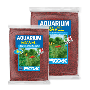 PRODAC Gruntas akvariumui raudonas 2-3mm 1kg