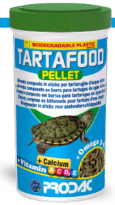 PRODAC TARTAFOOD PELLET maistas vėžliams 250ml 75g