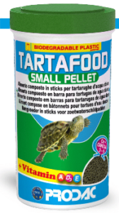 PRODAC TARTAFOOD SMALL PELLET maistas vėžliams 100ml 35g