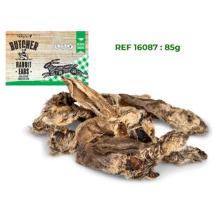 VADIGRAN BUTCHER Triušių ausys su kailiuku 85g (8)