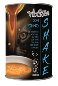 VIBRISSE Shake kokteilis katėms su tunu 135g 12vnt