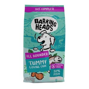 BARKING HEADS Tummy Lovin Care Fish šunims su žuvimi 12kg