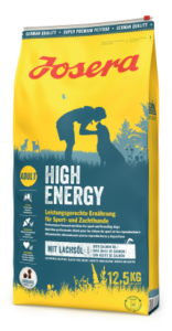 Sausas šunų maistas Josera High Energy, paukštiena, 12.5 kg