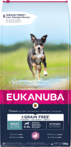 Eukanuba All Breeds Adult Duck - Begrūdis* šunų ėdalas suaugusiems visų veislių šunims, praturtintas antiena, 12kg