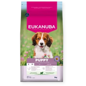Eukanuba Life Care sausas pašaras mažų ir vidutinių veislių šunims su ėriena ir ryžiais, S/M, 12 kg
