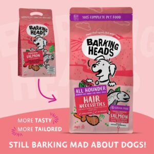 BARKING HEADS Hair Necessities Salmon paš šun su lašiša 2kg