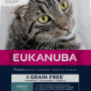 Eukanuba Grain Free Adult Salmon 10kg - Begrūdis* sausas kačių ėdalas suaugusioms katėms, gausu lašišos