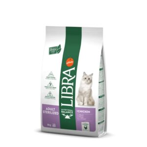 LIBRA CAT STERILIZED pašaras katėms su vištiena 10kg