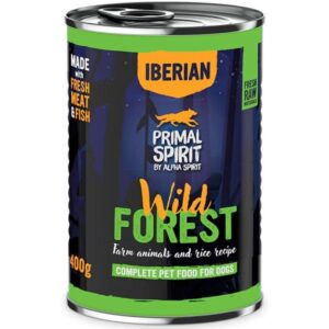 PRIMAL Wild Forest konservas šunims 400g (6)