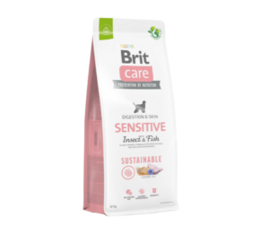 Brit Care Sustainable Sensitive Insect&Fish sausas maistas šunims su vabzdžiais ir žuvimi 3 kg