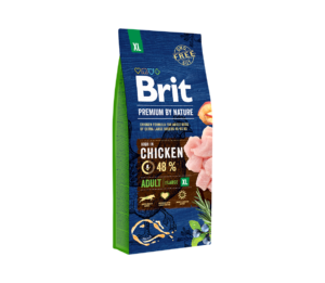 Brit Premium By Nature Adult XL s.m. šunims 15 kg