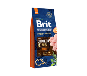 Brit Premium By Nature Sport s.m. šunims 3 kg